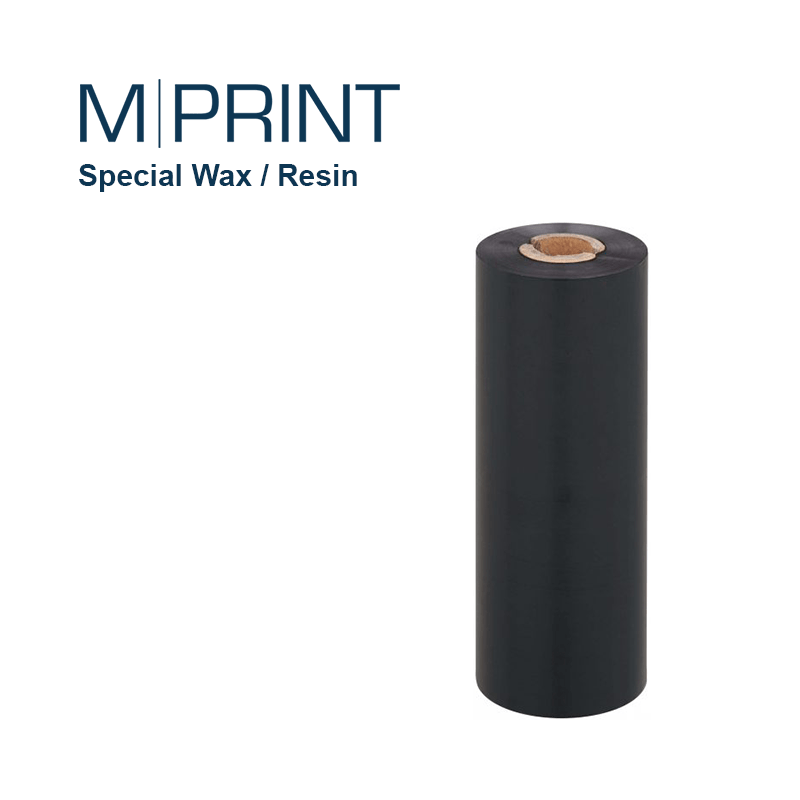 mPrint Special Wax/Resin 80mm x 74m CO, Wax, 1/2" Kerne